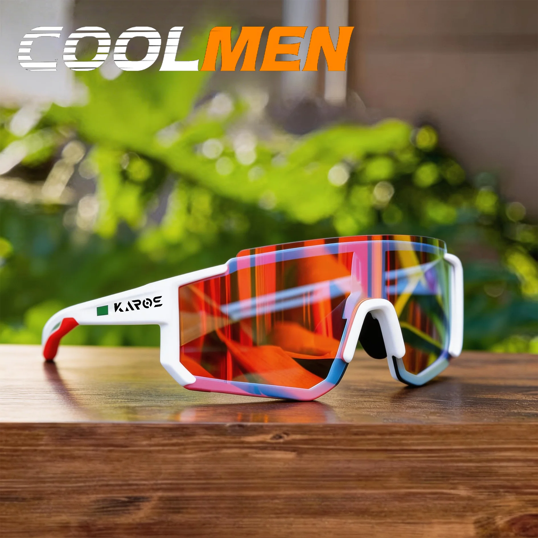 

COOLMEN Cycling Glasses Sunglasses for Men Outdoor Sports Glasses UV400 Eyewear MTB Cycling Goggles Bicycle Women