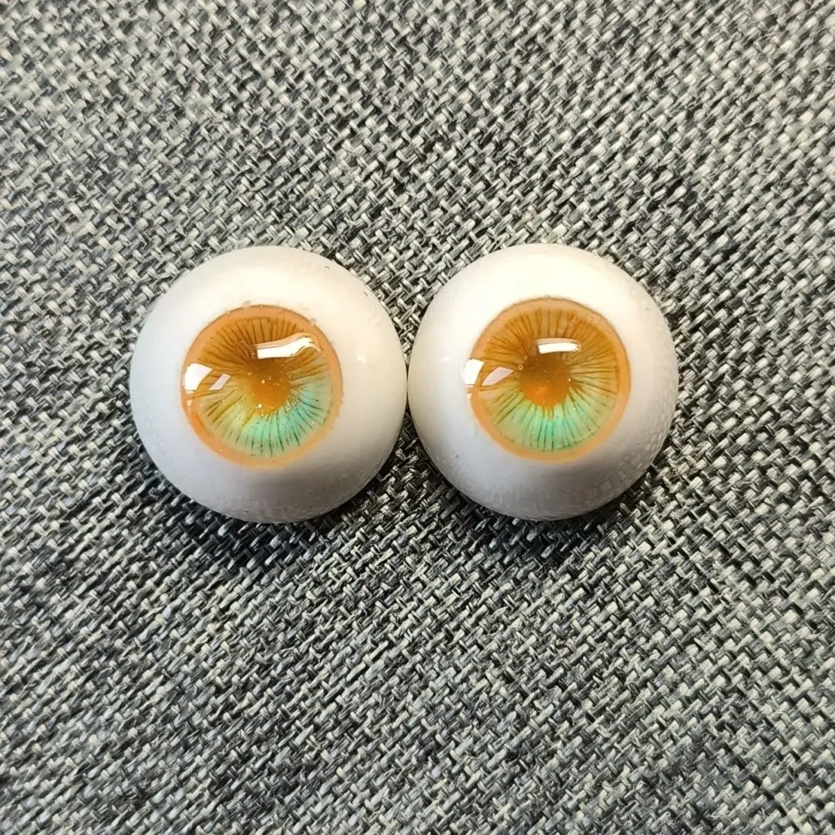 Doll's Eyes for 1/12 1/8 1/6 1/4 1/3 Bjd Doll 8/10/12/14/16/18mm Plaster Eyeball Girl Toys Dress Up Doll Accessories, No Doll