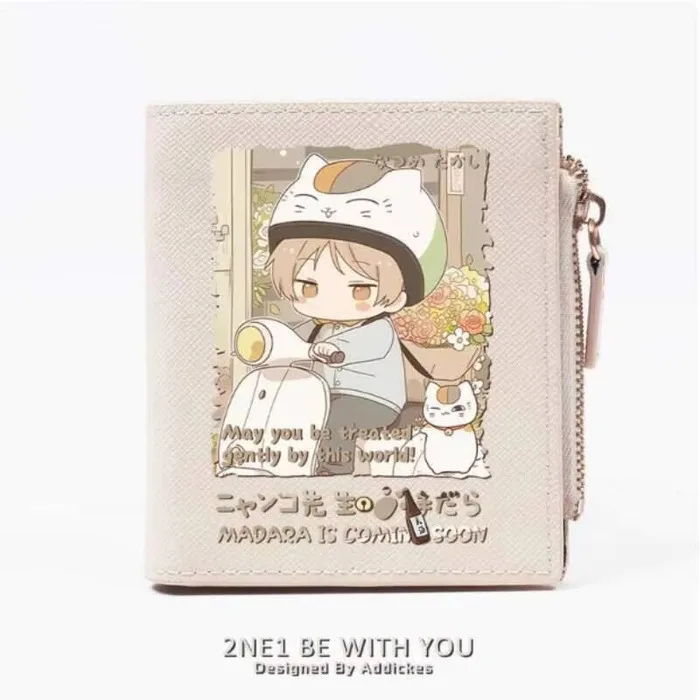 

Anime Madara Fashion Wallet PU Purse Card Coin Zipper Money Bag Cosplay Gift B1899 Anime