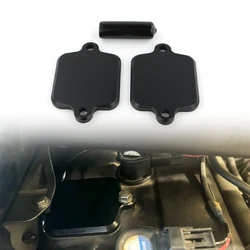 Motorcycle Smog Block Off Plate Cover CNC Aluminum Fit For Kawasaki ZX6R ZX-6R ZX6RR 636 ZX-10R ZX-14R Concours 14 Z800 Z1000