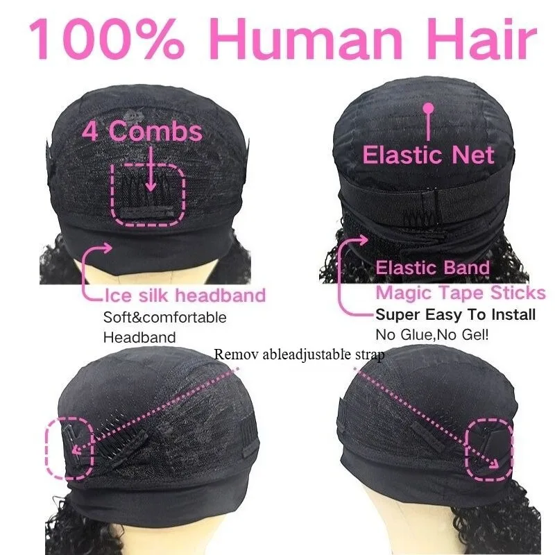عالية الجودة الأوروبية والأمريكية شعر مستعار شعر حقيقي المرأة الحرير الجليد عقال 3/33 لون آلية الصباغة القبعات المظهر الطبيعي