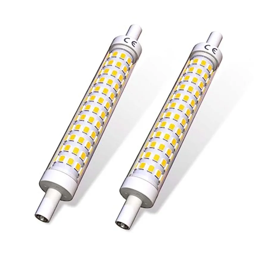 R7s LED Bulb 118mm 10W 1300LM Day Light 6000K 110-130V J118 J Type Linear Double Ended 100W Halogen Equivalent for Floodlight L