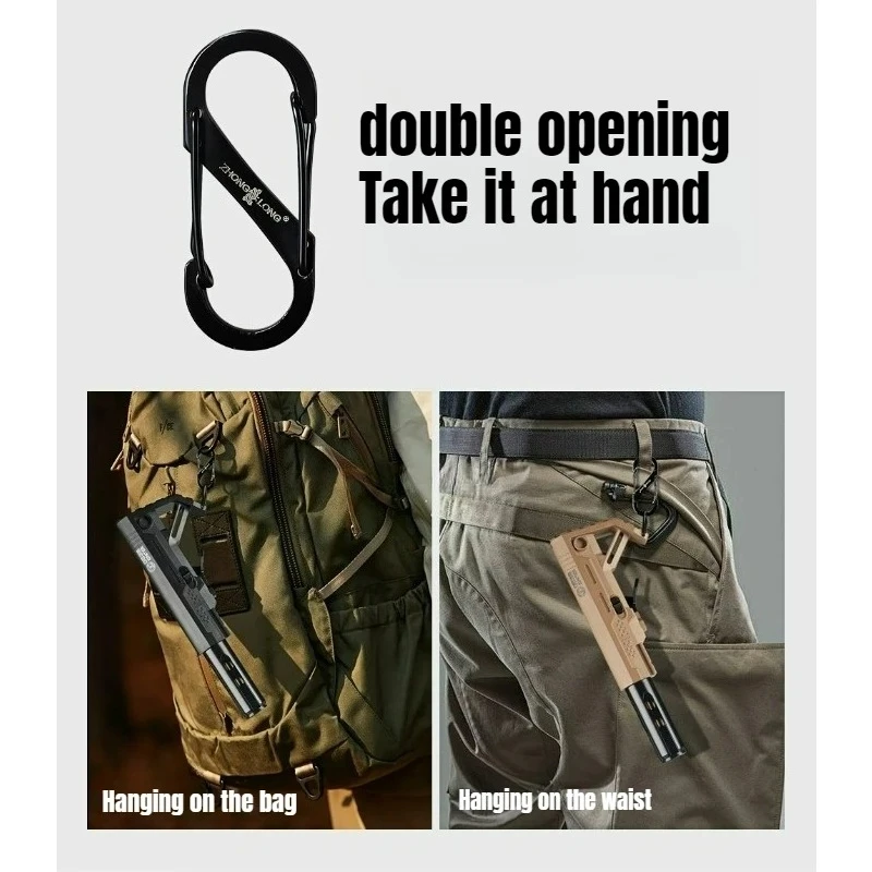 ولاعة ليزر جديدة مقاومة للرياح - حريق أزرق نابض بالحياة، تصميم شخصي، مشعل خارجي محمول للتخييم وعشاق الاتجاه