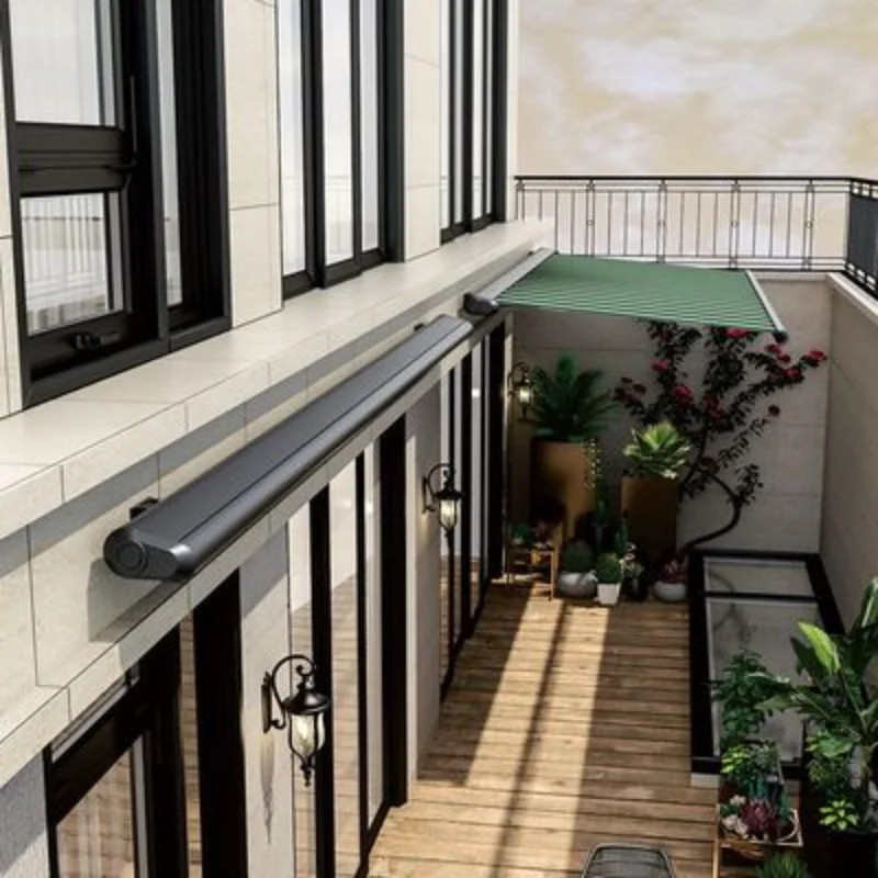 Balcony Electric Aluminum Strong Arm Automatic Awing /Retractable Awning /Canopy Awning