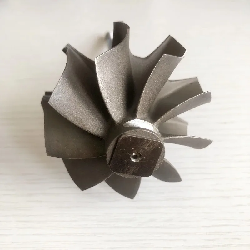 

G35 Reverse 62.32/68mm 9 Blades Ball Bearing Turbine Shaft Wheel/turbine Wheel