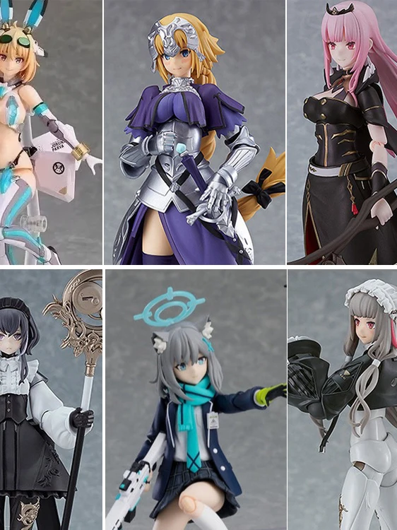 ultra-movable-figma-figurine-vocaloid-sena-voiced-jutland-doll-model-black-guardian-statuette-pvc-material-150mm-height