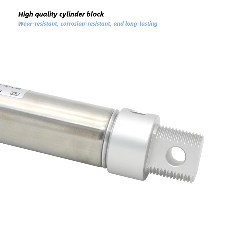MSA16 MSA20 MSA25 MSA32 MSA40 Spring return mini round cylinder with spring Single acting-pull stroke 10-150mm