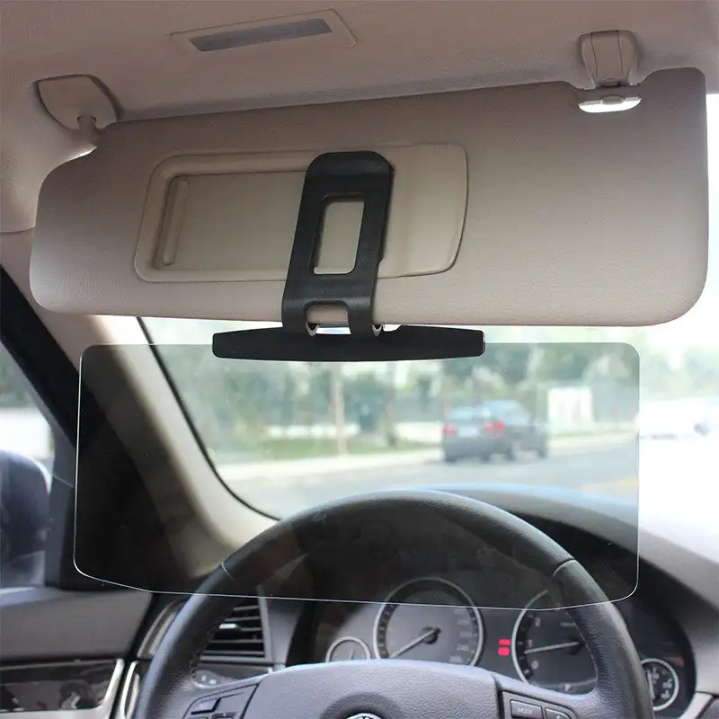 Efficient Anti-Glare Car Sun Visor Shield Set Car Sun Visor Universal Rotatable Adjustable Anti-Dazzle Anti-UV Polarized Sunshad