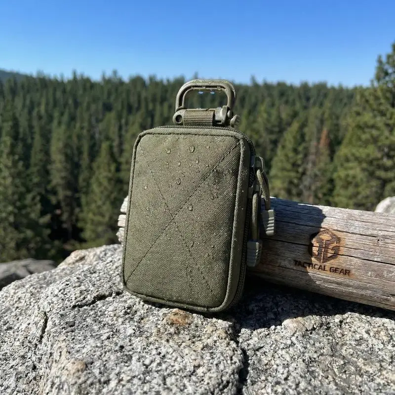 Small EDC Tool Pouch Tactical Utility Gadget Organizer Waist Bag Compact for Camping Hiking