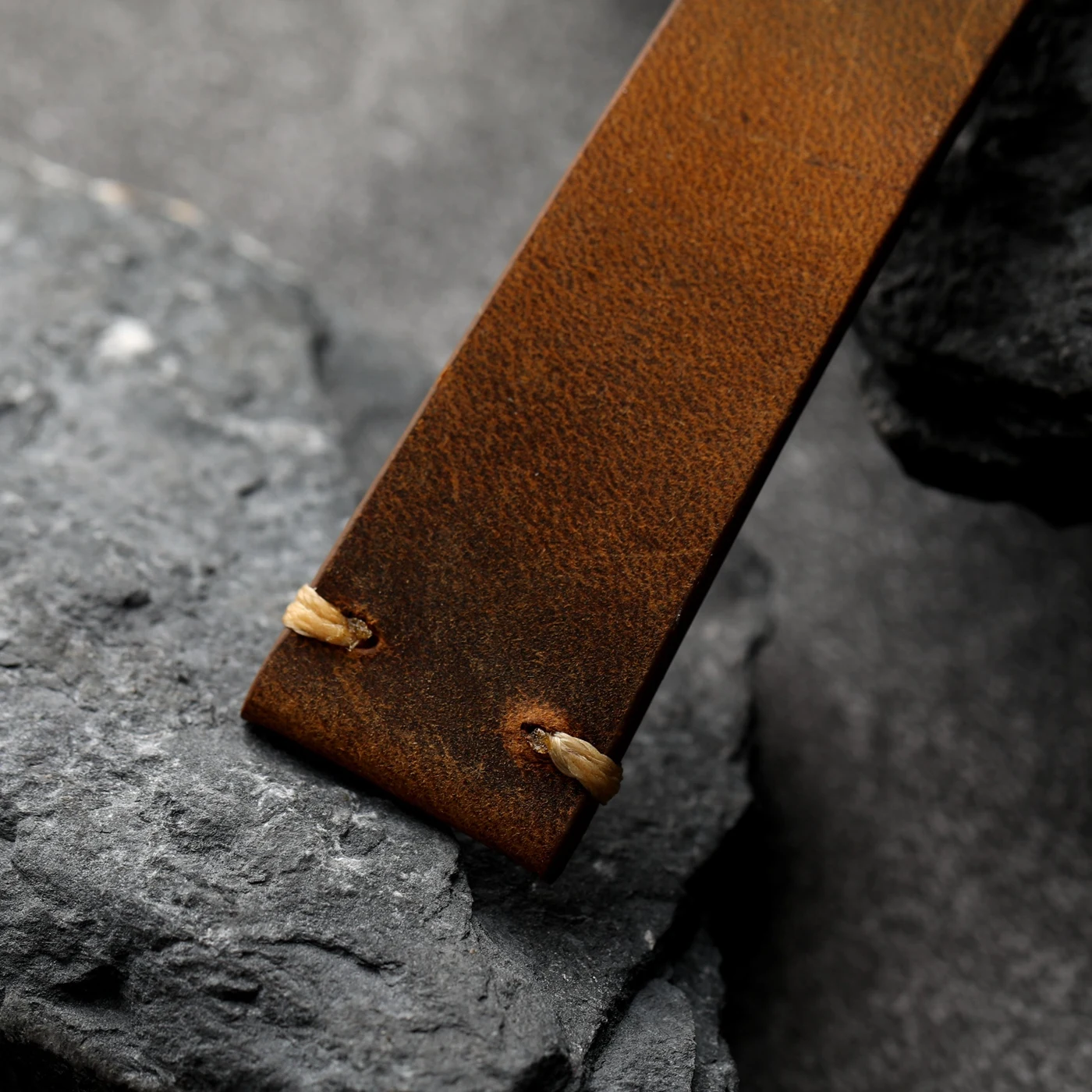 Handmade vintage men's leather - đánh giá và giá Rubber Strap Diver