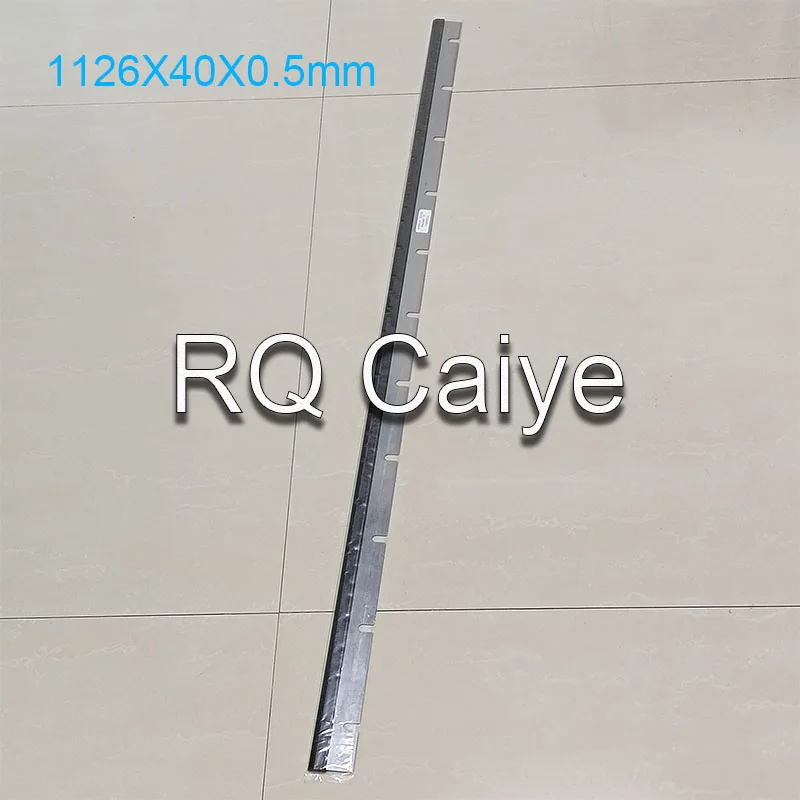 

5 штук запасных частей для печатных машин Mitsubishi: лезвия для очистки 1126X40X0.5мм, 1095X40X0.5мм