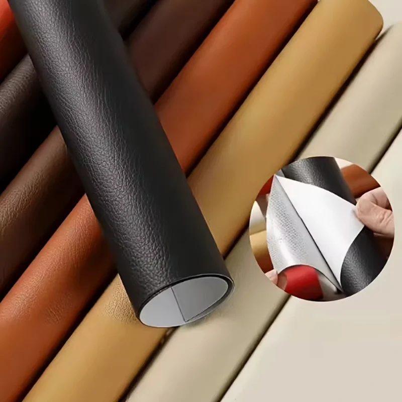 يمكن أن تكون ملصقات جلدية ذاتية اللصق مقاومة للماء ومضادة للحشف ملصقات إصلاح الأريكة DIY مناسبة للأثاث الجلدي