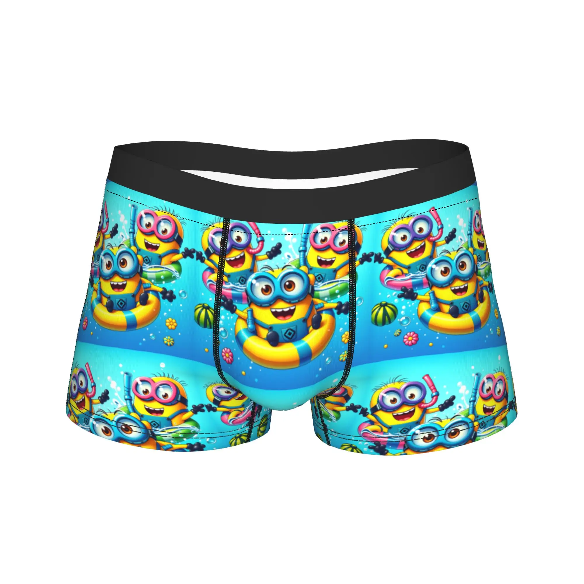 M-Minions Underwear Classic Panties Custom DIY Shorts Briefs For