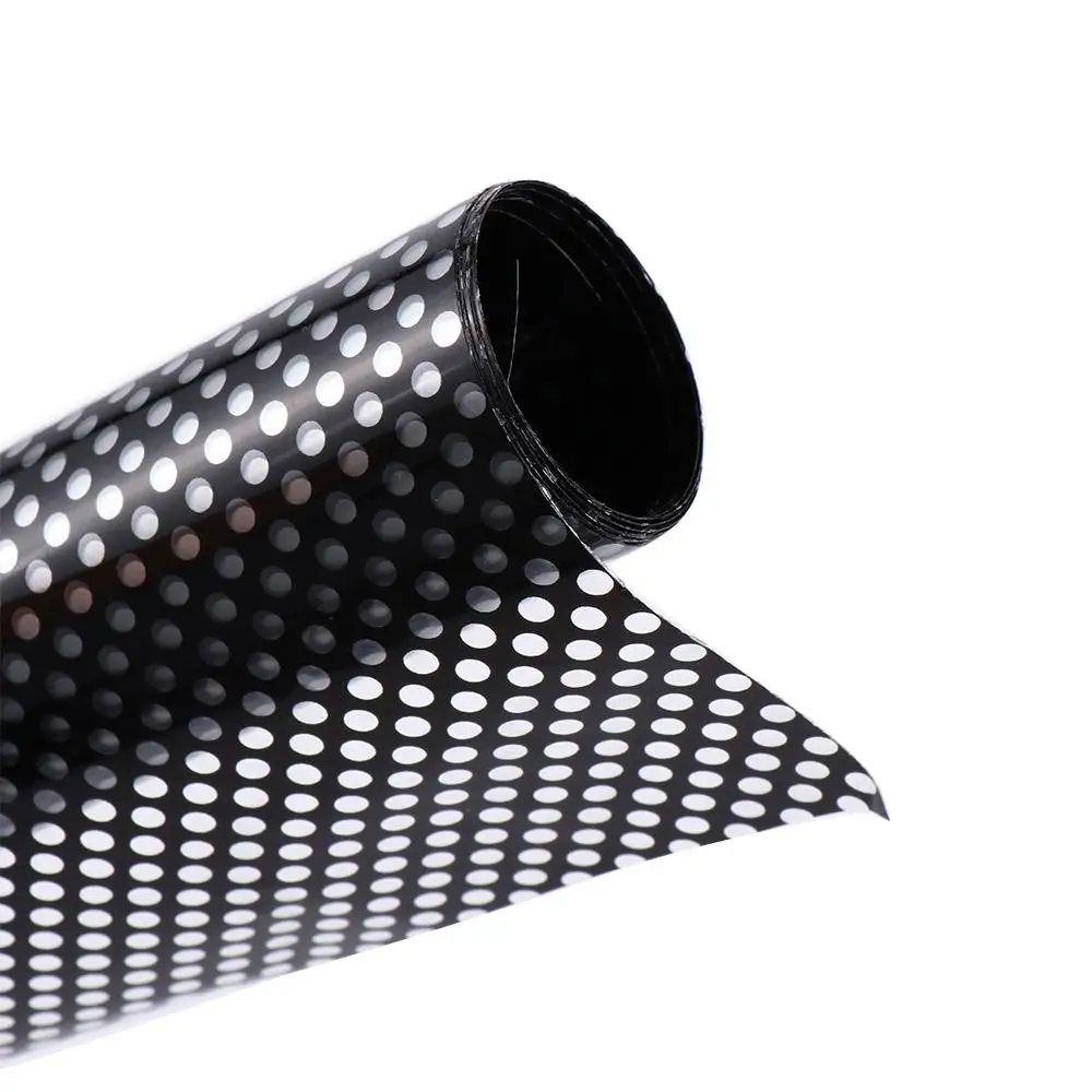 Güneşlik odası karartma Anti-UV Mesh gizlilik kendinden yapışkanlı çıkartması pencere filmi cam çıkartması pencere çıkartmaları