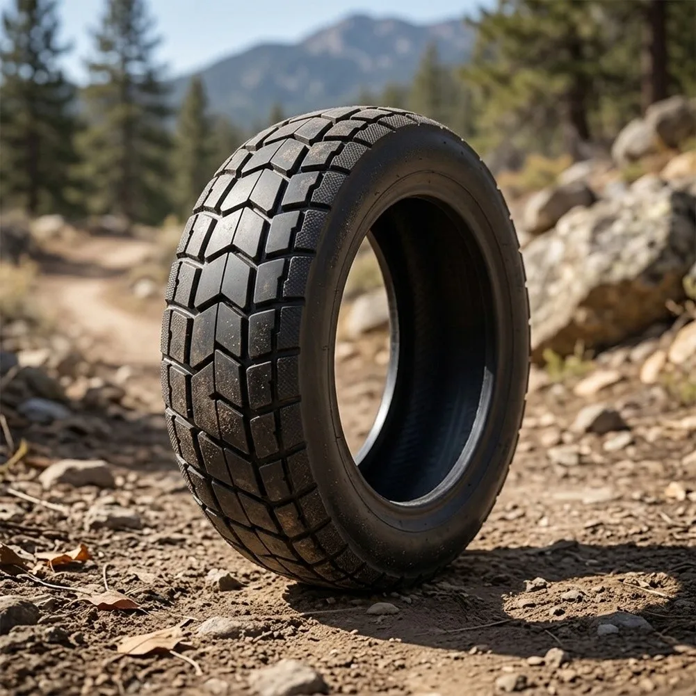 10-inch 10x2.75-6.5 Tubeless Rubber Tire for Max For G30 Scooter with Puncture Resistant Thickened Construction