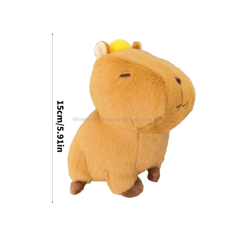 لطيف capybaras محشو بالحيوانات فخم وسادة ناعمة للأطفال البالغين