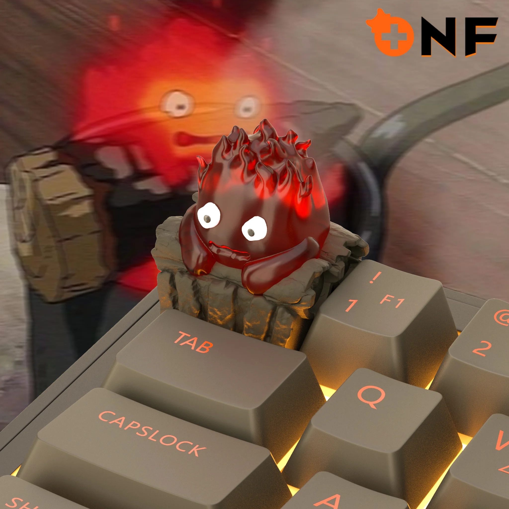 Klawisz NF Calcifer Howls Movi – Gaming Keyboard Backlit recenzja i cena