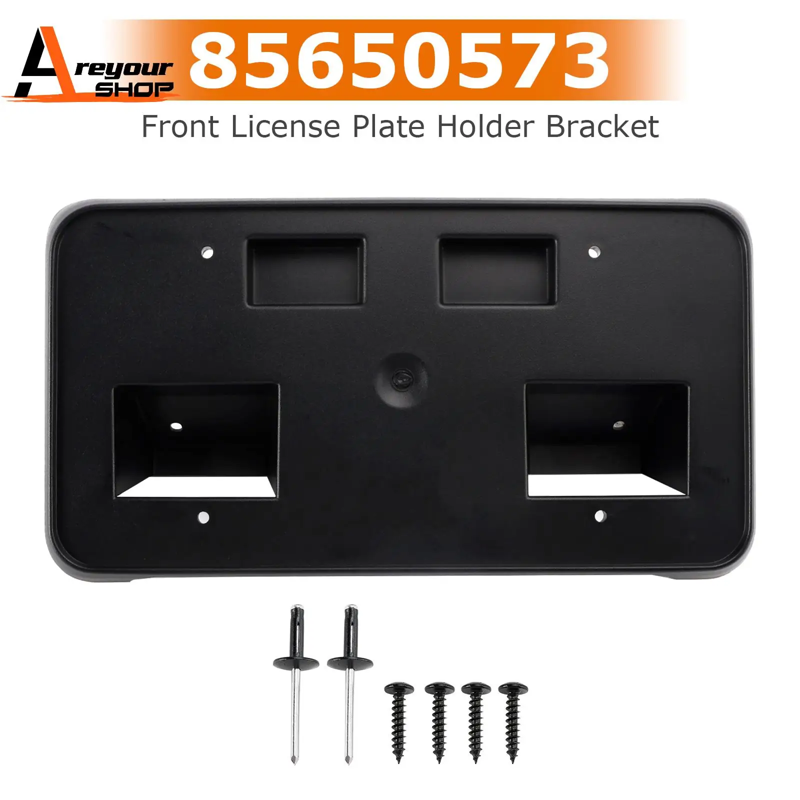 

Areyourshop Front License Plate Holder Bracket 85650573 for Chevy Silverado 2500HD 2024-2025
