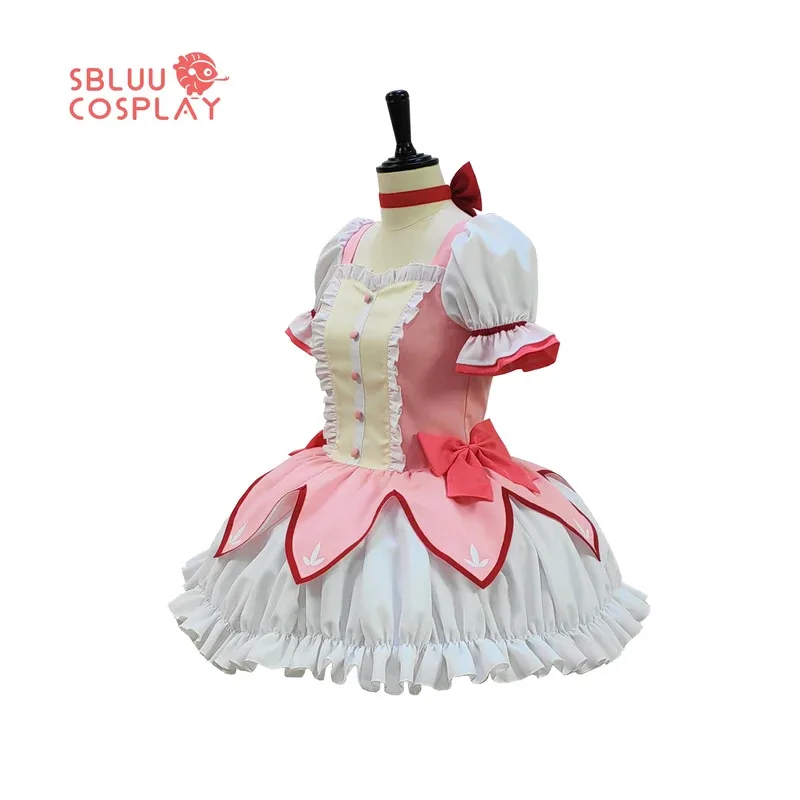 

Cosplay Magica Dress Kaname Madoka Outfits Halloween Costume Outfit Upgraded Stylea;6'x,9;y'