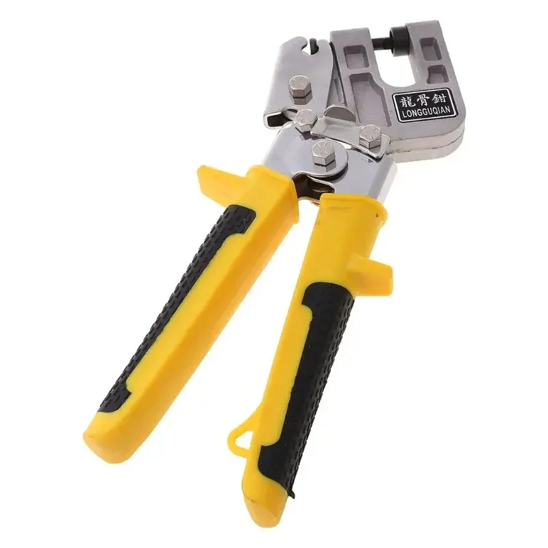 Stud Crimper 10 in Handle Stud Crimper Plaster Drywall Tool for Fastening Metal Studs Ceiling Joiner Gadgets Keel Punching Plier