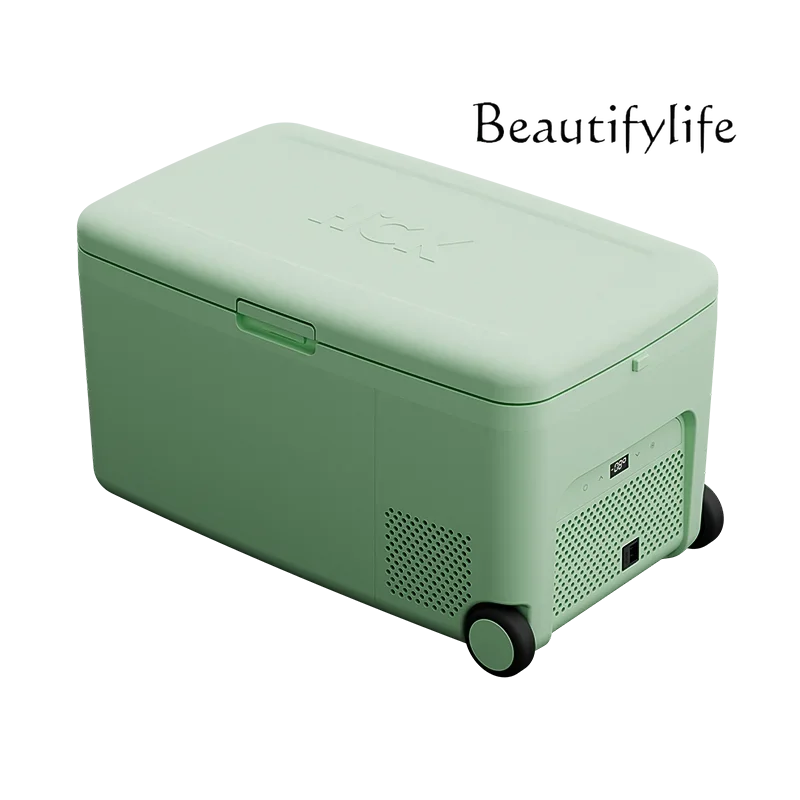 

Portable Compact Car Refrigerator Camping Portable Mobile Small Outdoor Car Home Freezing