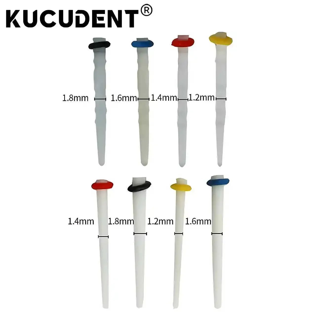 200 قطعة/صندوق الأسنان الكوارتز الألياف الزجاجية آخر عدة ، 1.2/1.4/1.6/1.8 مللي متر الخيوط الراتنج المشاركات ل قناة الجذر أدوات طب الأسنان الترميمية