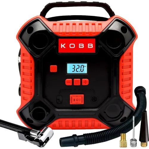 2021 Car Compressor Air Portable Tire Inflator Electric KB250 12Volt 160 PSI Tire Mattress Inflation Pump Digital Pressure Gauge