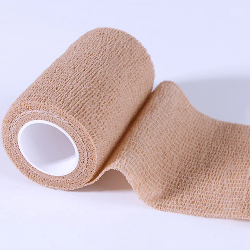 1 Roll Self-adhesive Bandages Non Wovens Wound Dressing Patches Skin Emergency First Aid Sports Bandages Plasters