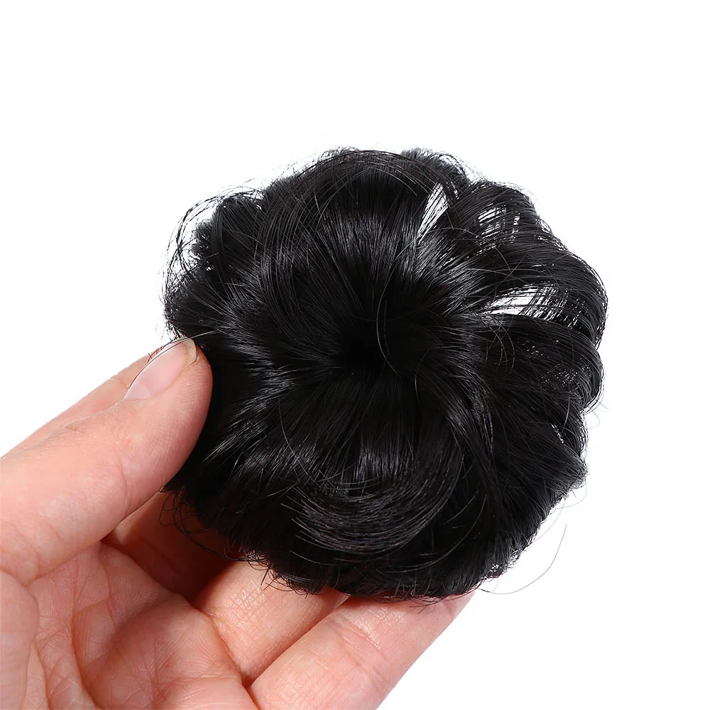 1pc Cute Baby Girls Hair Wigs with Clip Fashion Realistic Fluffy Short Curl Synthetic Wigs Hair Cover Headwear