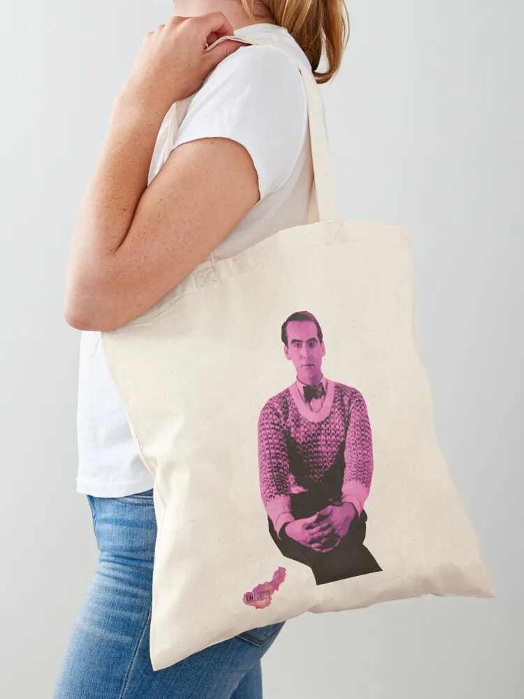 

Federico Garcia Lorca Tote Bag custom canvas bag foldable reusable bag hand bags for beach