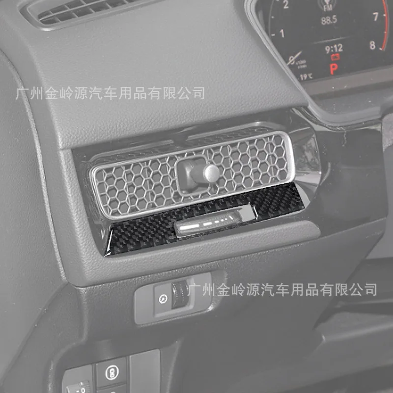 For 21-23 Honda Civic Eleventh Generation Car Interior Modified Carbon Fiber Driver's Seat Air Outlet