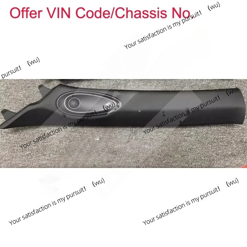 For Toyota Crown Land Cruiser Highlander Front Pillar Interior A-pillar JBL Tweeter Trim Panels PP+EPDM-T20 Material