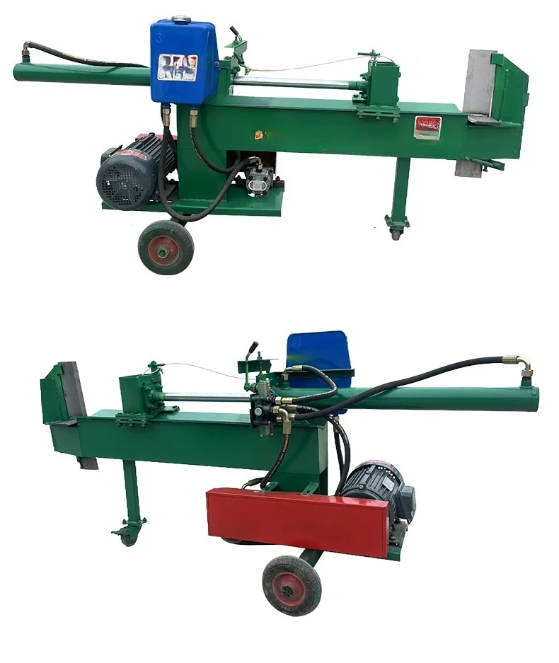Automatic rural high-horsepower wet and dry wood chopping artifact