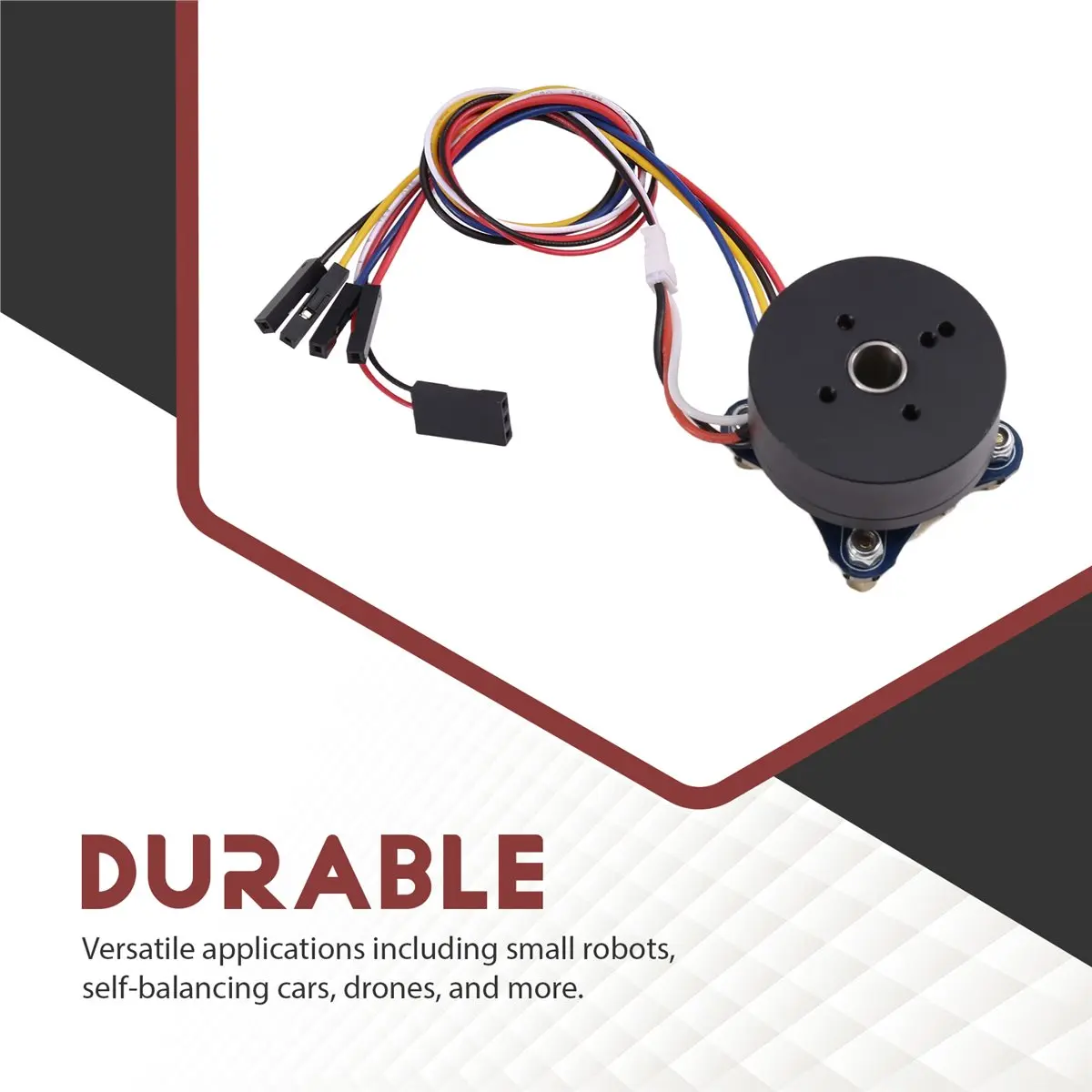 2804 Hollow Shaft Brushless DC Motor with AS5600 Magnetic Encoder Hall Sensor Outer Rotor BLDC Motor