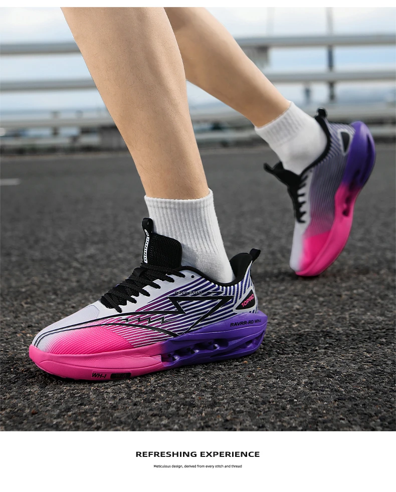 Marathon-Laufschuhe für Herren, spezielle Sneaker, Damen-Outdoor-Jogging-Sportschuhe, trendige, atmungsaktive und leichte Sportschuhe für Damen. – Detail 21