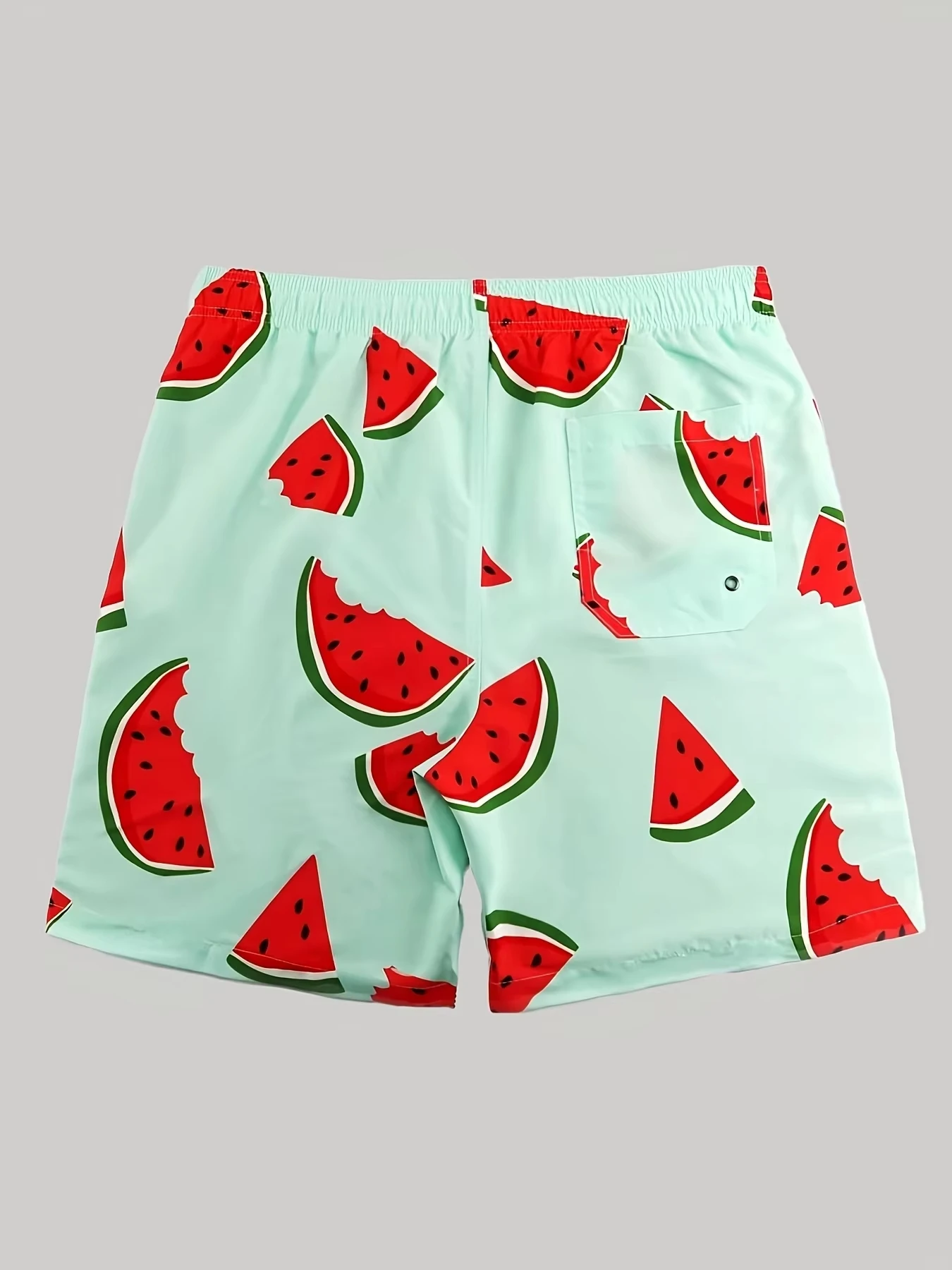 3D Watermelon Print Sport Quickdry Breathable Men Kid Outdoor Street Casual Vacation Comfortable Parent-child Shorts Beach Pan
