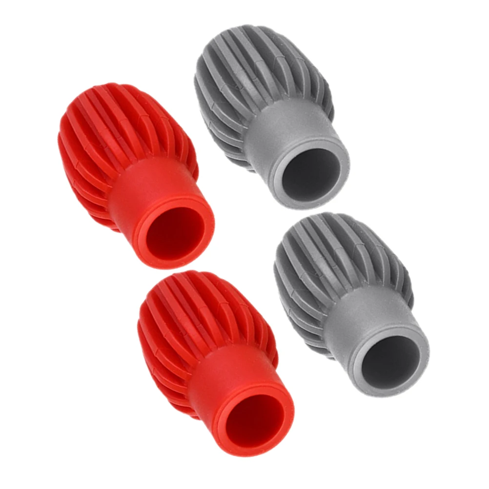 

4Pcs Noise Reduction Silicone Drumstick Tips Silent Practice Mute Dampeners Drumstick Replacement Accessories Drum