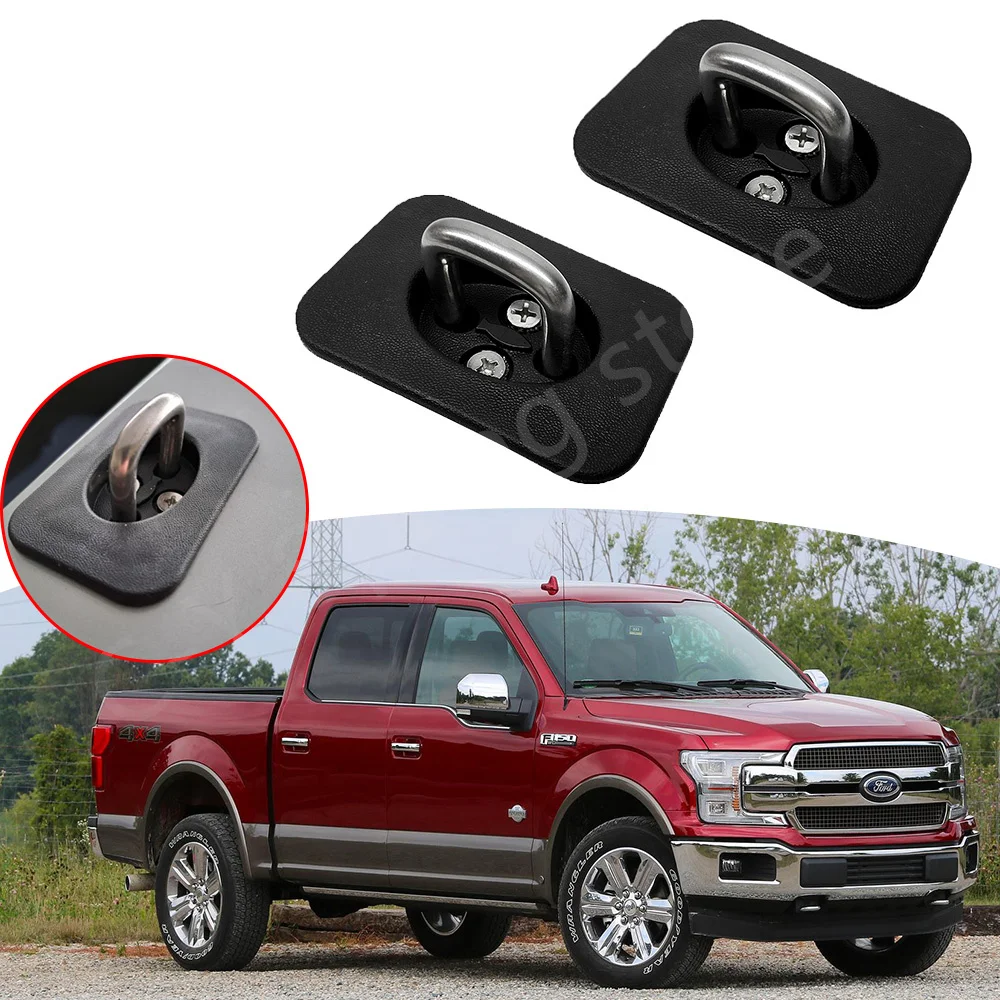 Truck Bed Retractable Tie Down Anchors For Ford Ranger Dodge RAM 95-08 F150 98-14 Retractable Trunk Bed Side Wall Clip