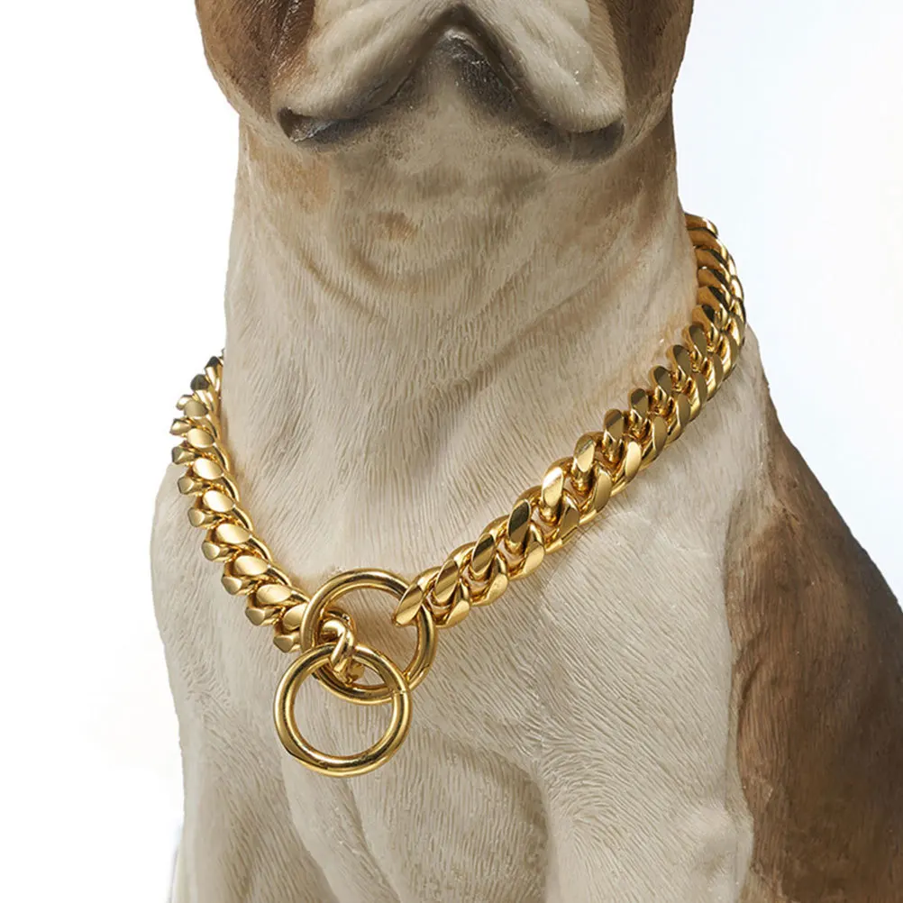 

Pet Dog Chain Titanium Alloy Bright Color Fashionable Design For Small Dogs Lightweight Training