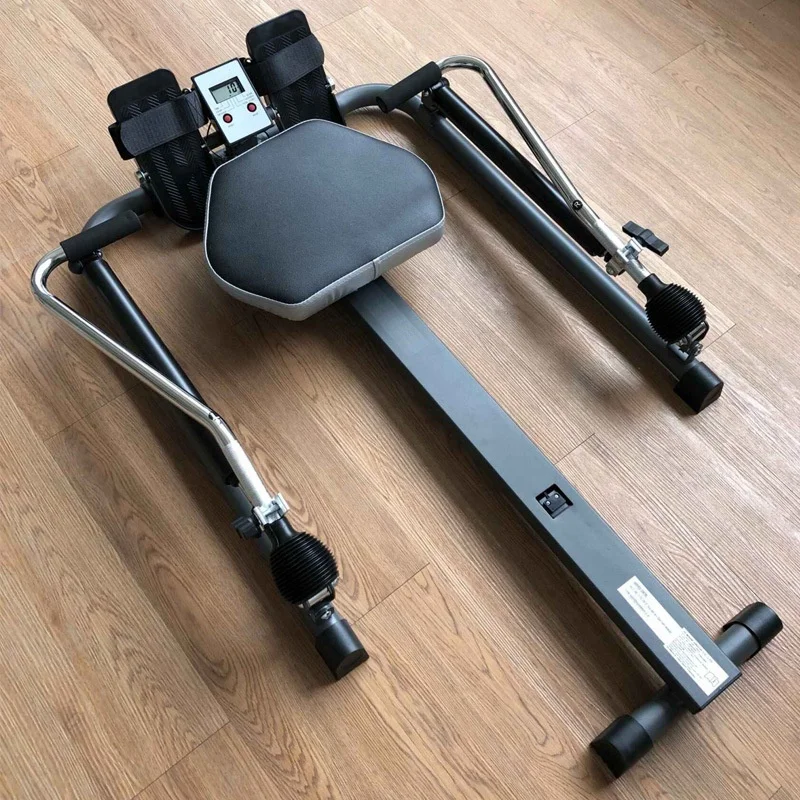 Foldable Rower Exercise Rowing Machine With Hydraulic Cylinder Adjusted