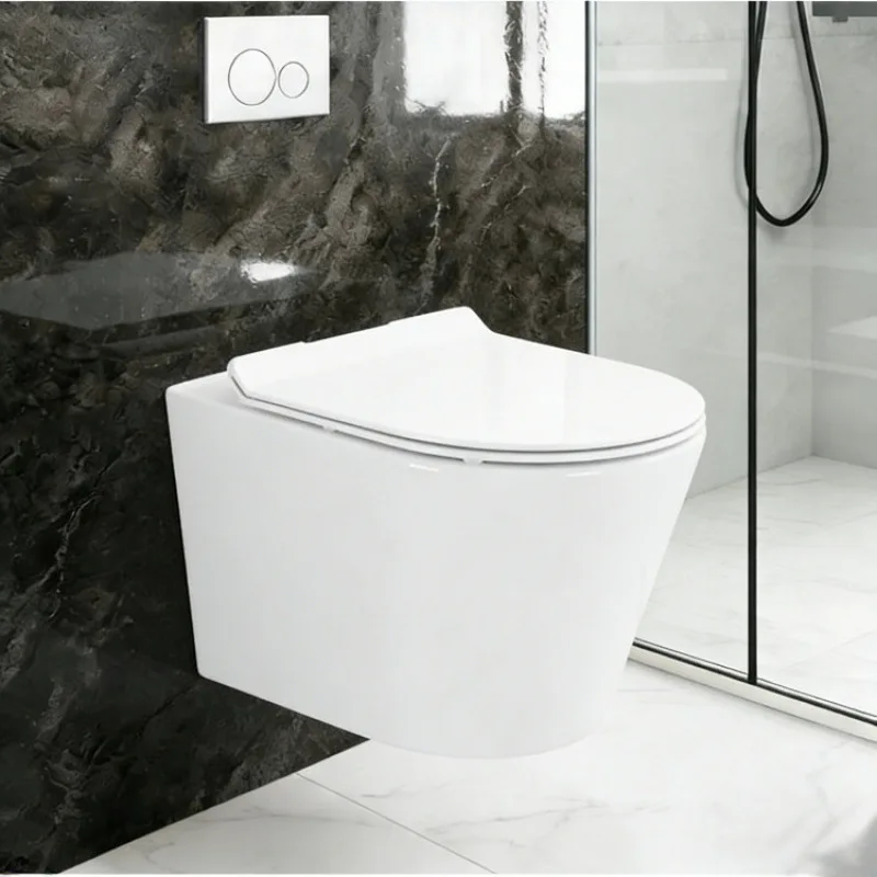 Wall-mounted toilets, toilet-mounted toilets, and wall water tanks can be used for color in the Middle East, Russia, Europe, and