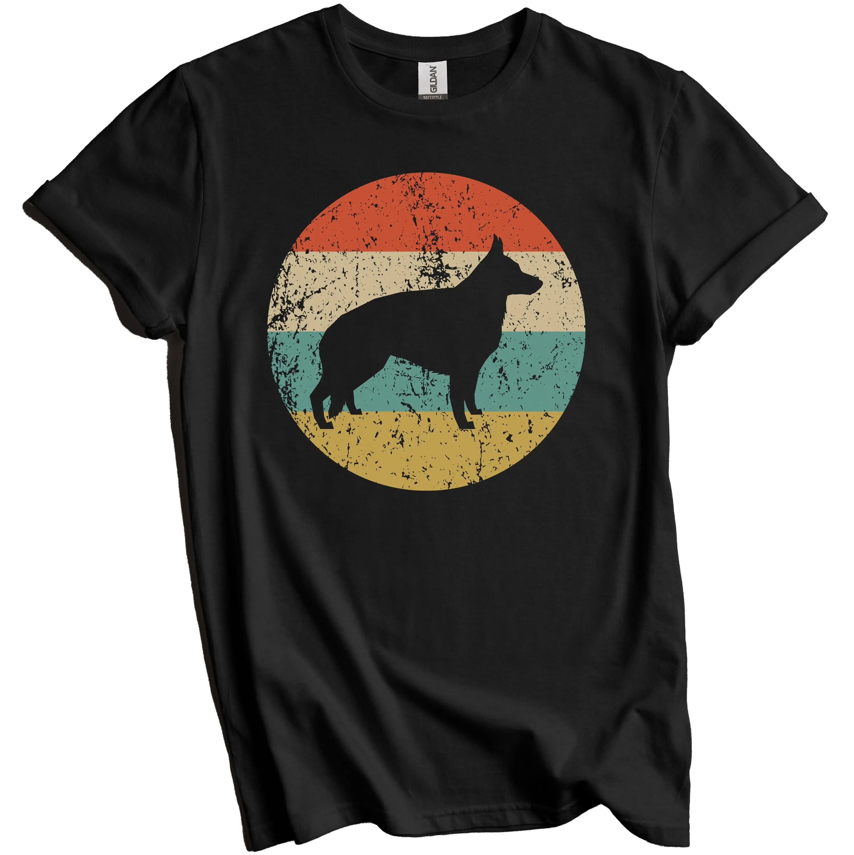 German Shepherd T Shirt Retro Owner Vintage Style