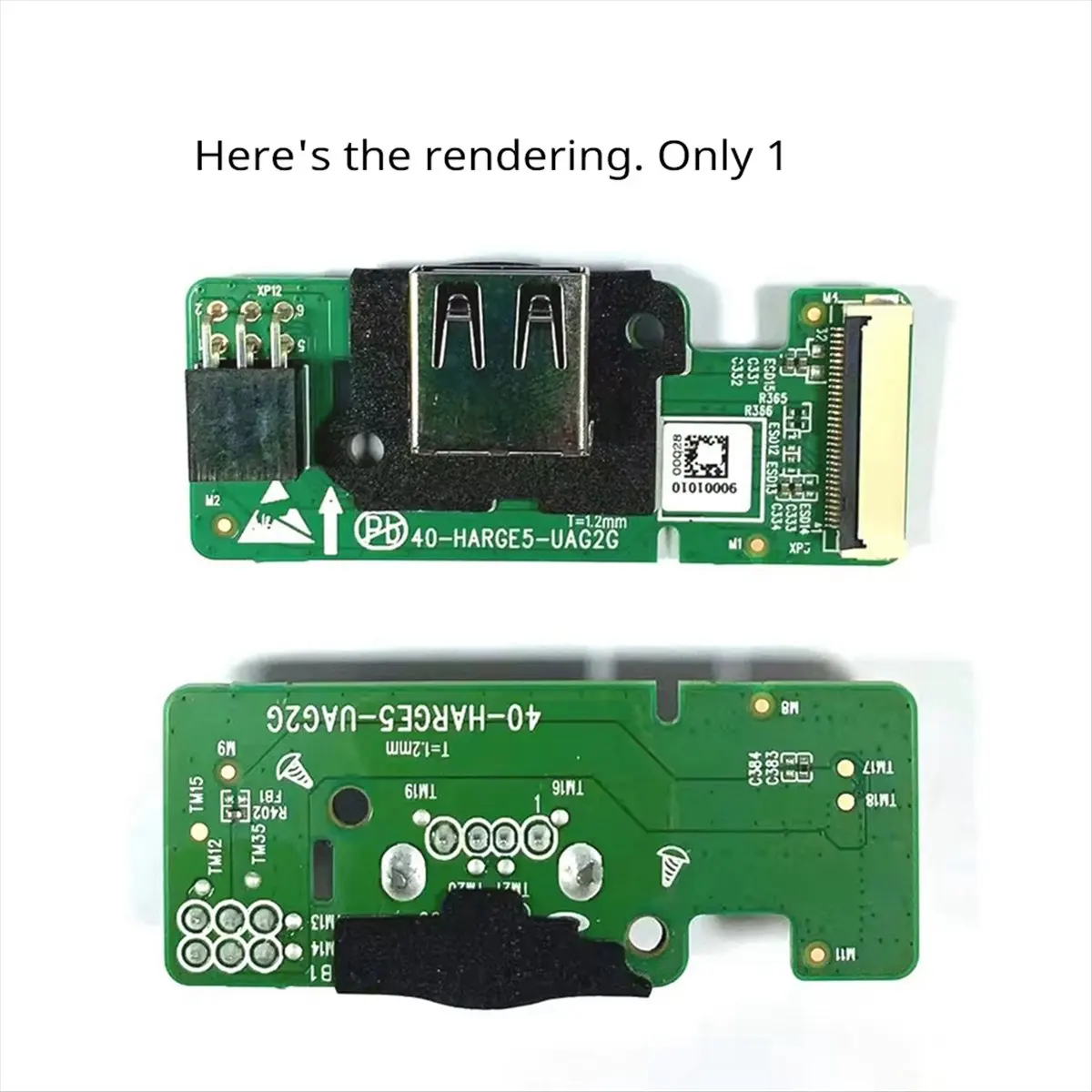 For CHARGE 5 TL USB 2.0 Jack Power Supply Board Connector 40-HARGE5-UAG2G Bluetooth Speaker Micro-USB Charge Port-A09I
