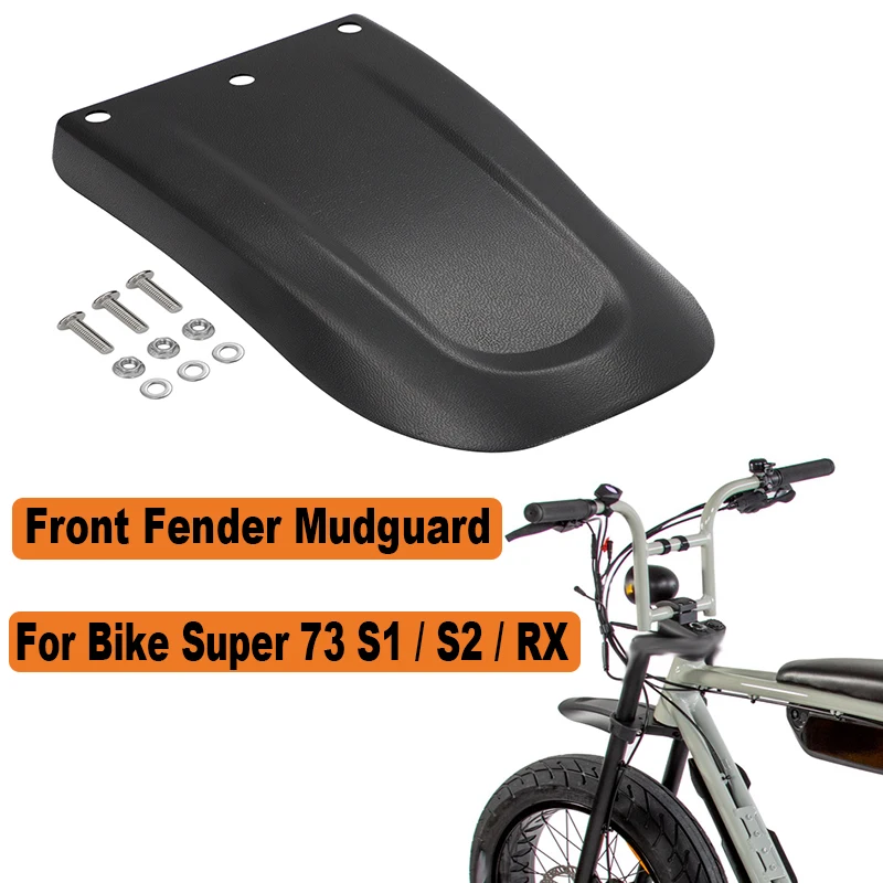 Front Fender For Super 73 Mudguard Mud Guard PP Plastic For Bike Super 73 S1/Super 73 S2/Super 73 RX