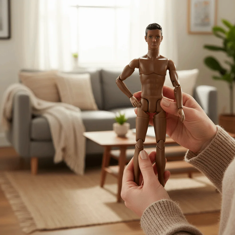 White/Normal/Tan 31cm Male Doll Strong Man 31cm Height Male Model Movable Multi-Joints Action Figure Body DIY Toy