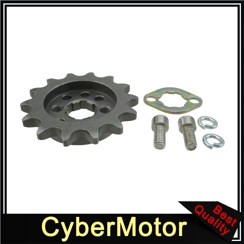 Offset Front Sprocket + 7mm 420-14T For Honda Mini Trail Monkey Bike Zongshen ZS190 Daytona Anima 190cc 212cc Engine