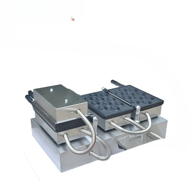 Commercial Electric Walnut Crisp Waffle Cooker Scones Machine Lattice Q Crepe Machine Muffin Machine Snack Equipment
