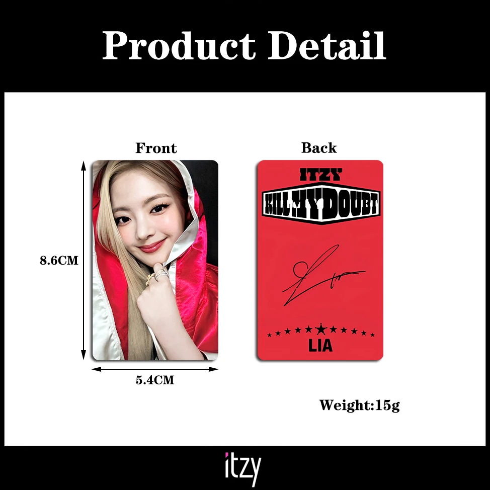 ITZY Hit New  Standard Edition Album Random Photo Card