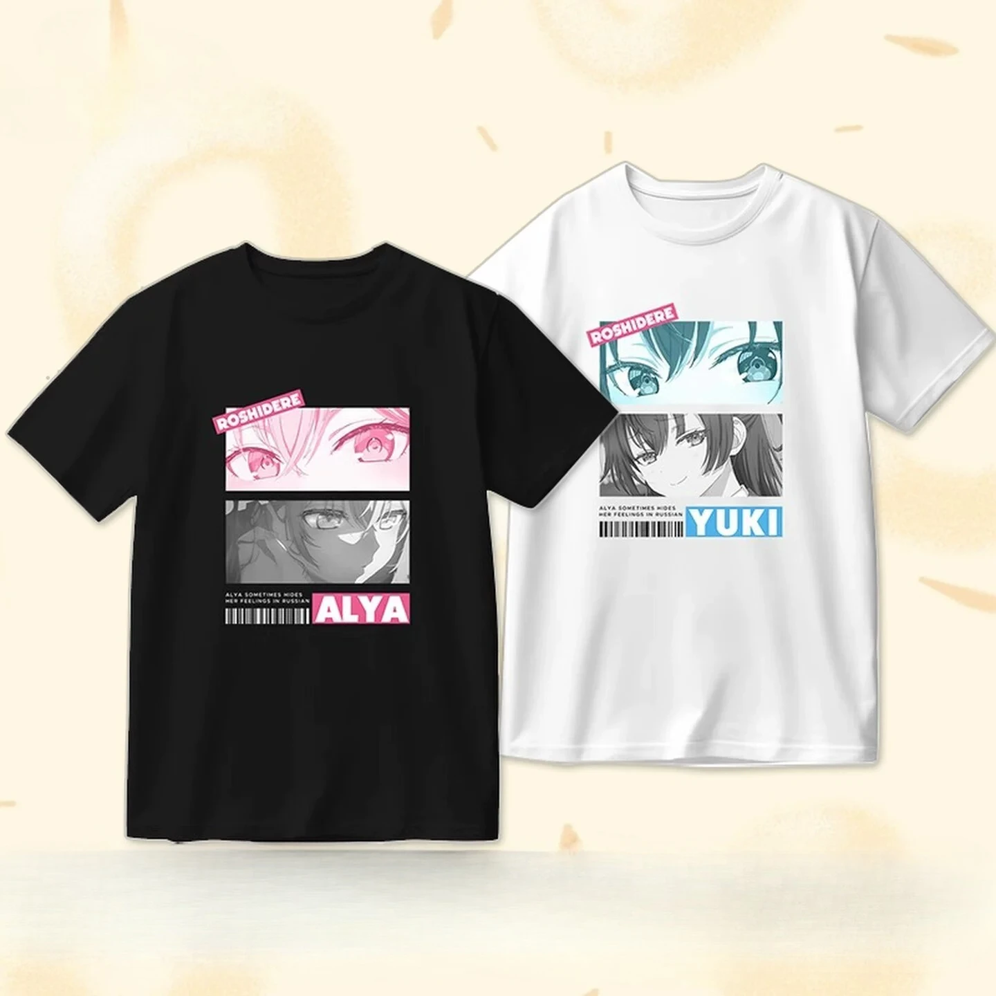 Anime Alya Sometimes Hides Her Feelings in Russian T Shirt Men Women Casual Short Sleeve Tee Shirt Aesthetic Trend Y2K T-shirt