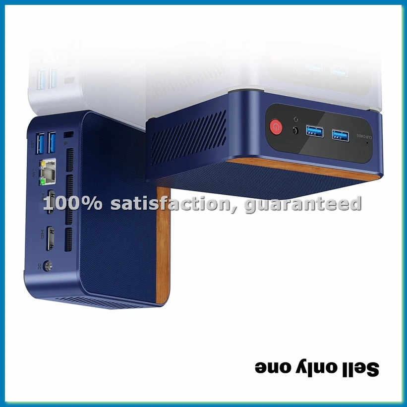 

N150 Mini PC 4K DDR4 3200MHz 16GB RAM 512GB SSD for Win11 Pro WIFI6 BT Desktop Gaming Computer EU Plug-ABHG